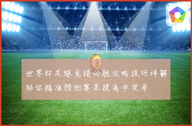 世界杯足球竞猜必胜攻略技巧详解助你精准预测赛果提高中奖率